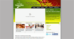 Desktop Screenshot of cateringbyvernamay.com